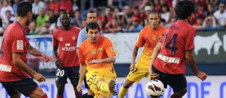 Barcelona s-a distantat la cinci puncte de Real dupa doua etape